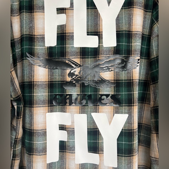 Philadelphia Eagles flannel shirt - Picture 5 of 5